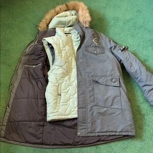 Limited Edition Destiny 2 DEEP STONE CRYPT Mens Techware Parka & Detachable Vest